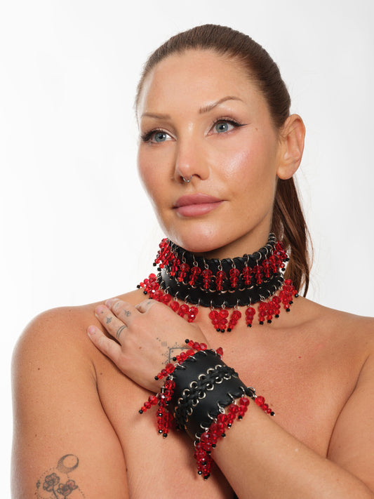 Double Beaded Collar