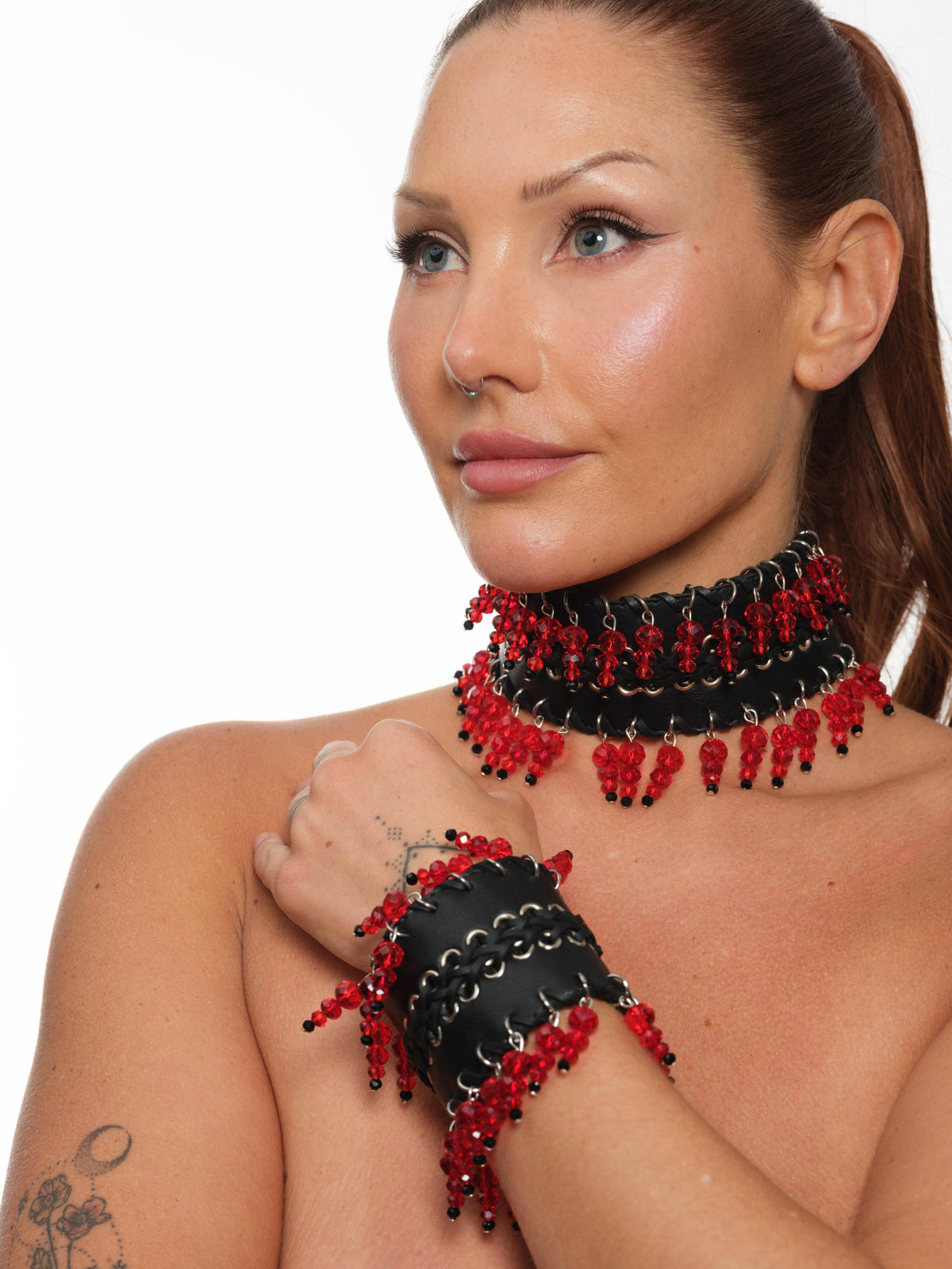 Double Beaded Collar