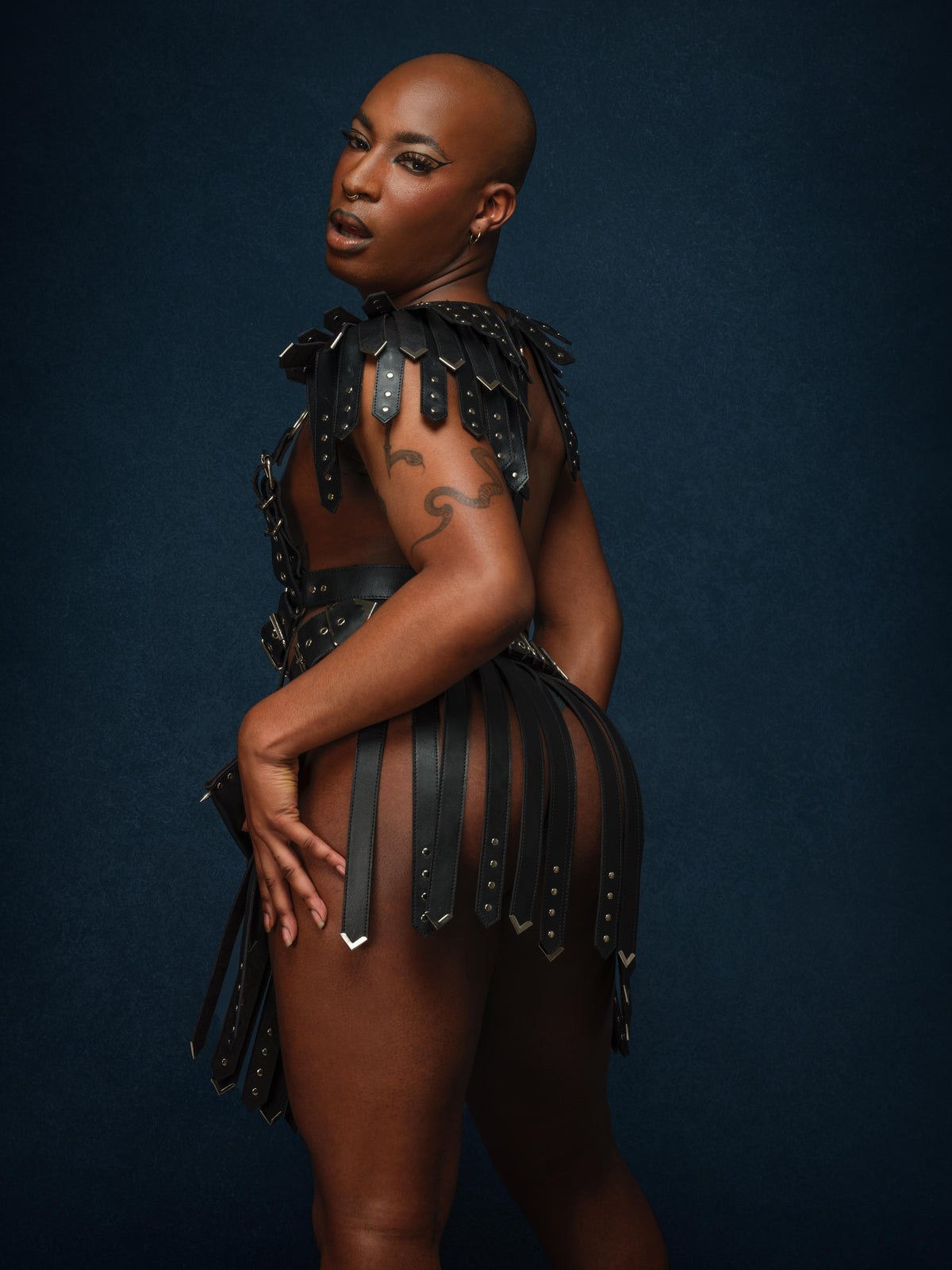 Narrow Metal Tip Kilt