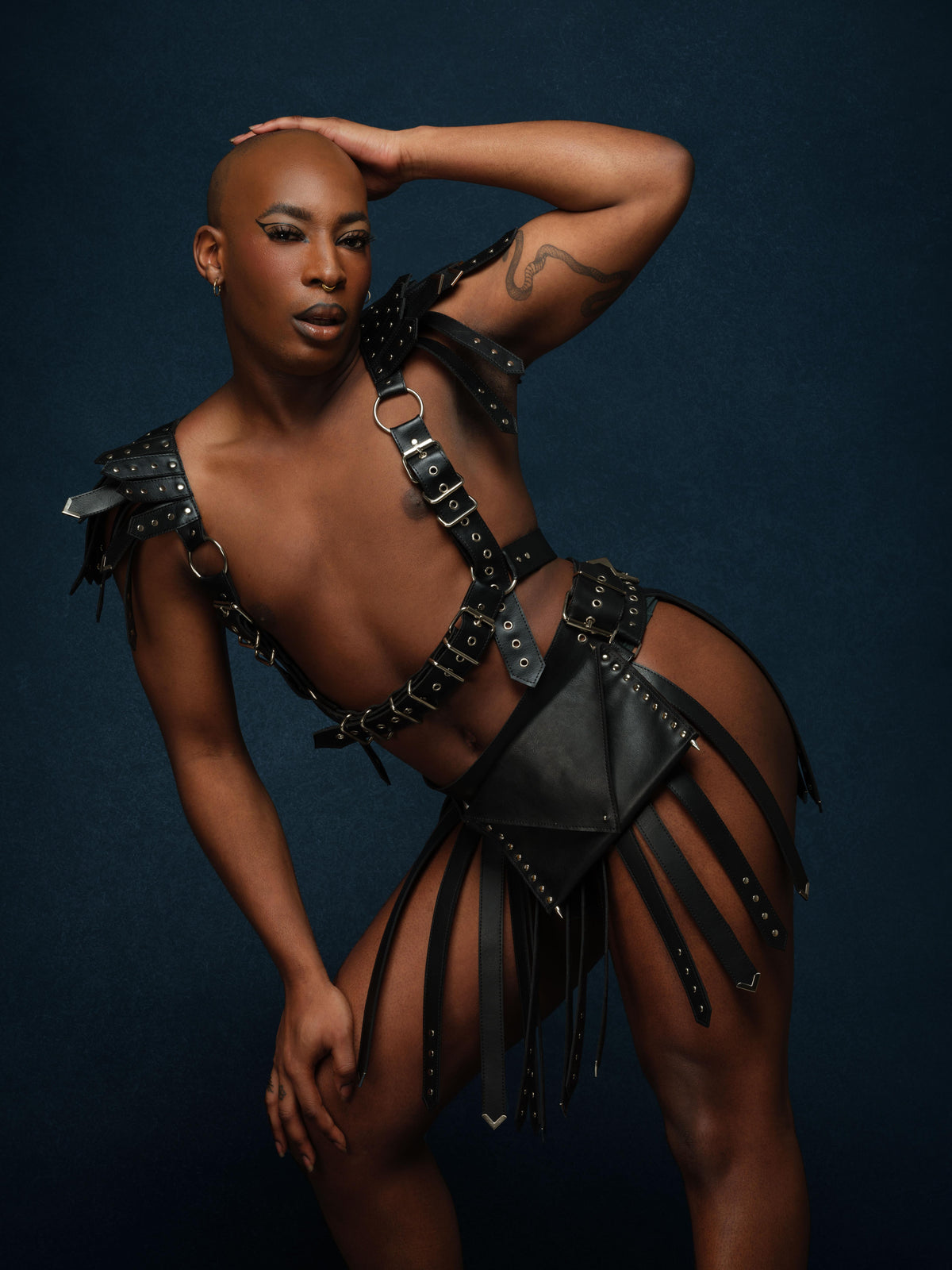 Narrow Metal Tip Kilt