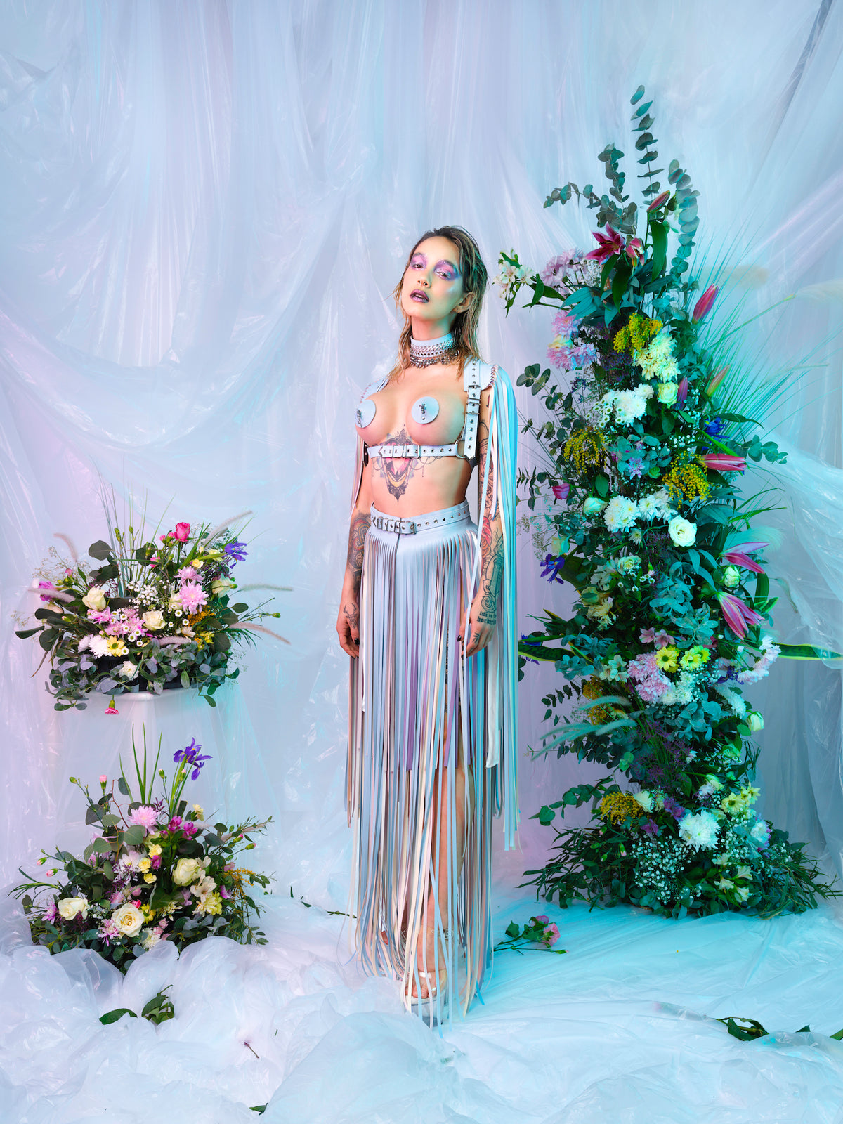 Long Tassel Harness