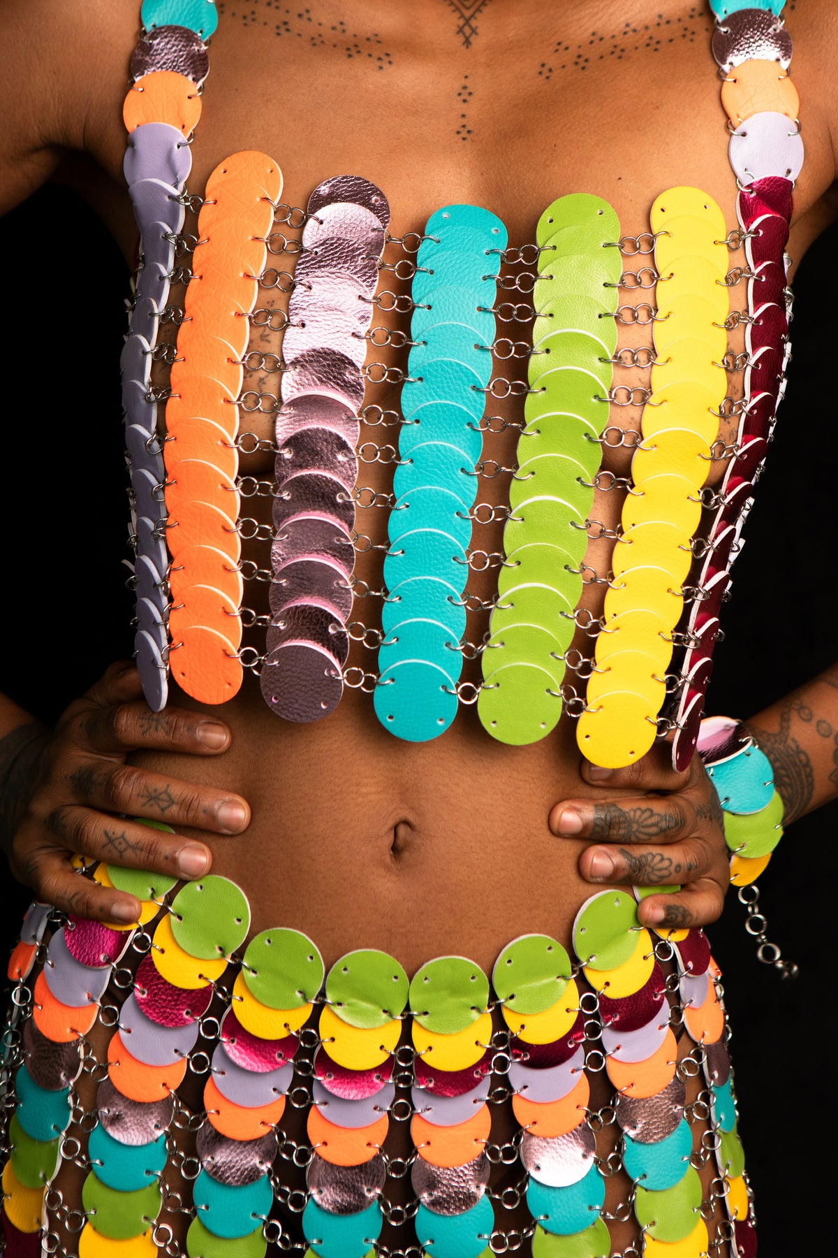 Rainbow Disc Skirt
