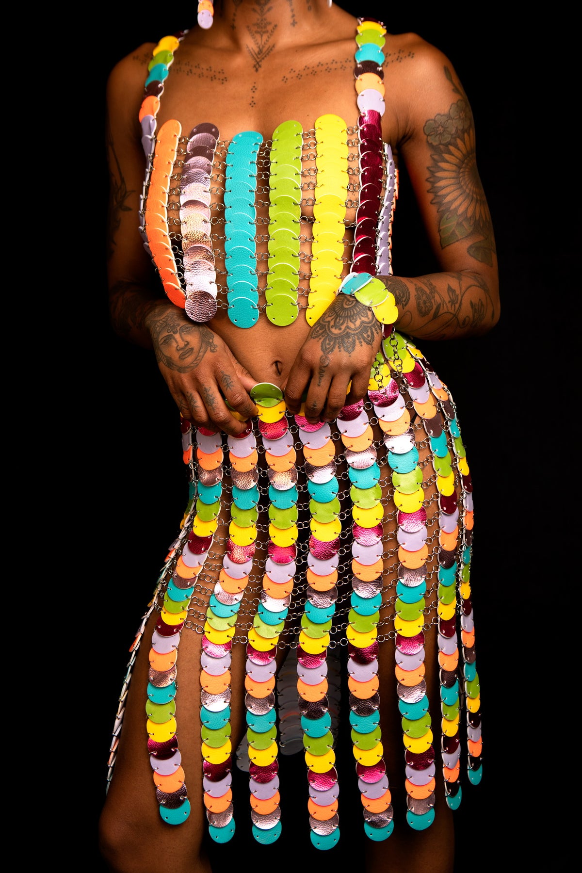 Rainbow Disc Skirt
