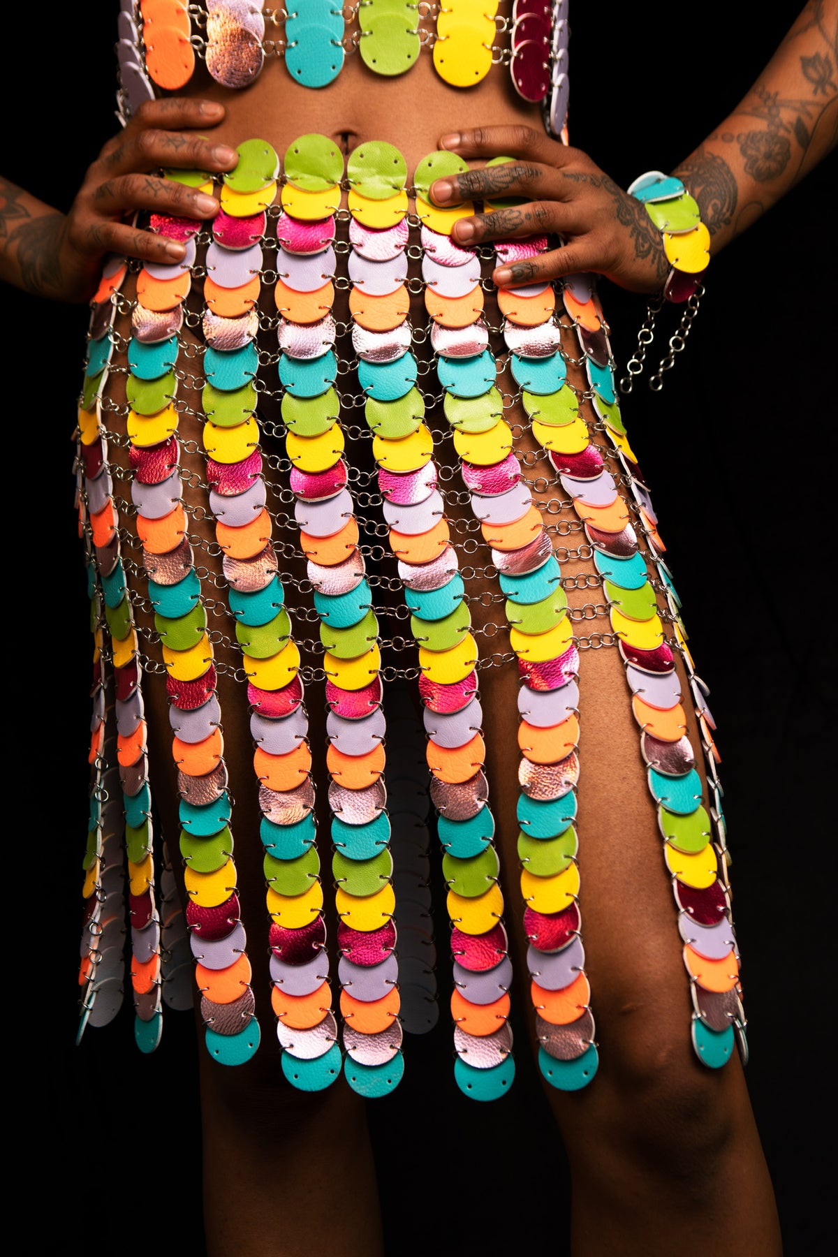 Rainbow Disc Skirt