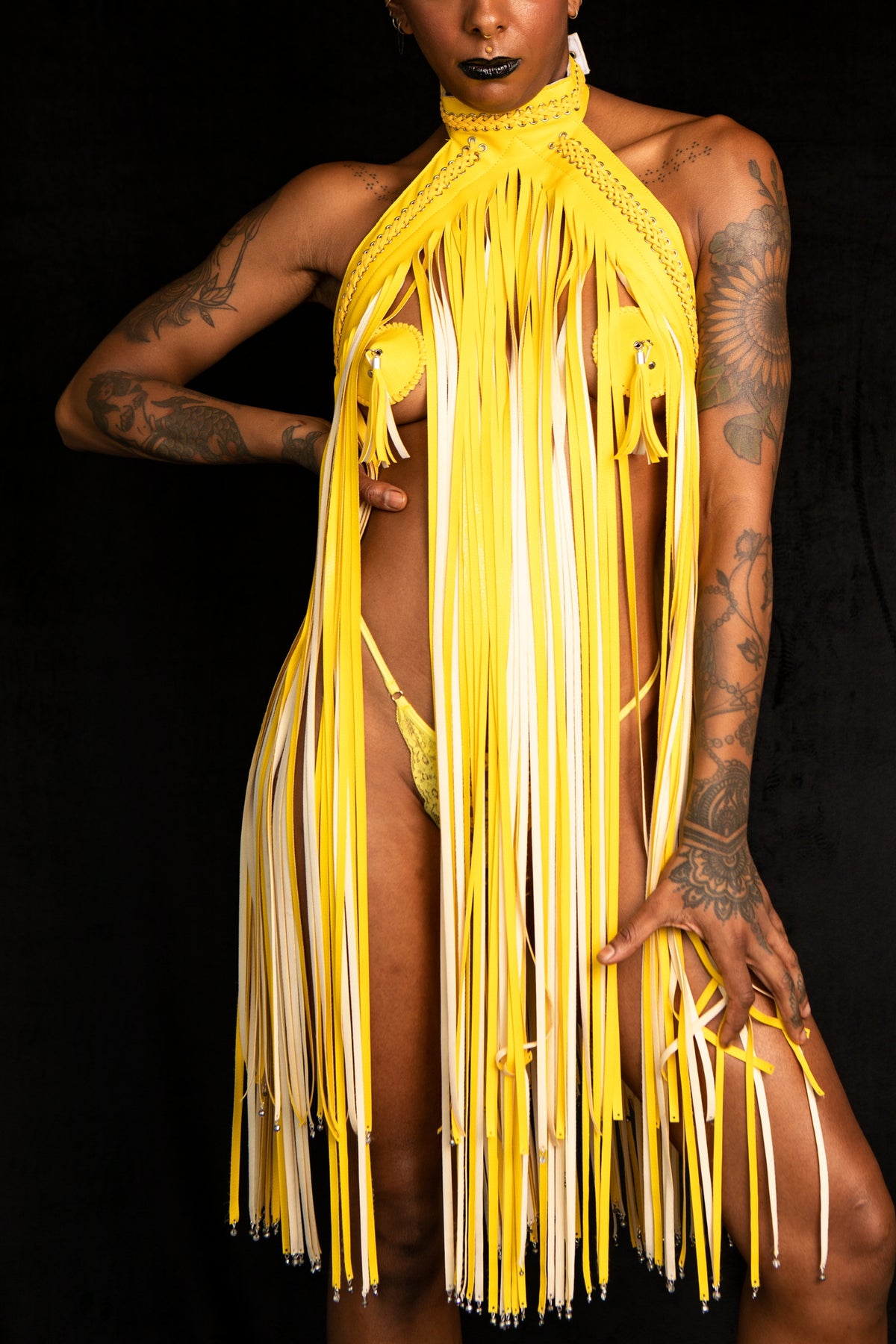 Braided Tassel Dress