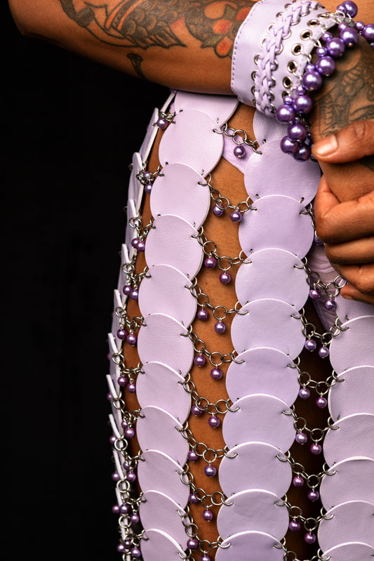 Beaded Large Disc Skirt