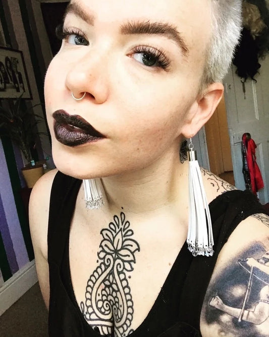 Large Tassel Earrings